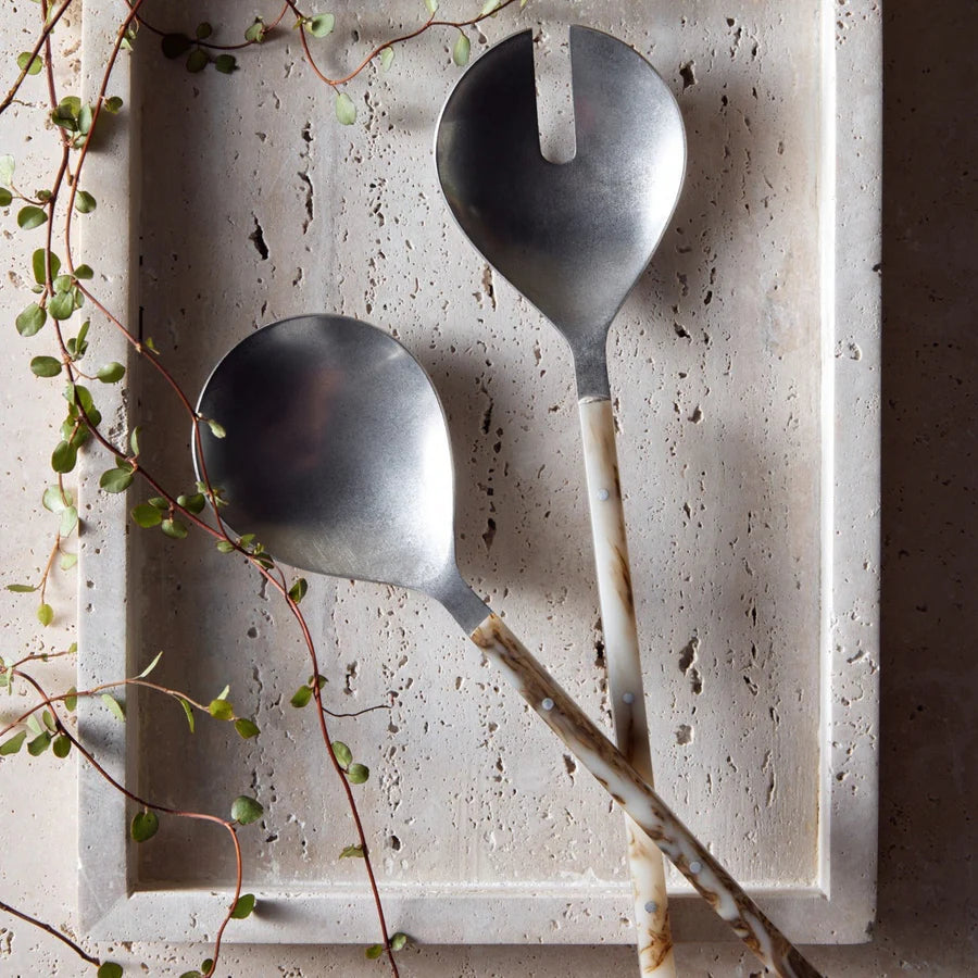 Scout Salad Servers - Tortoise