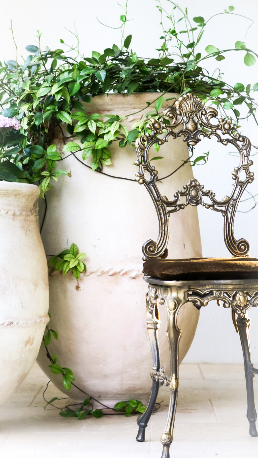 The 'Belle' Cast Iron Boudoir Dining Chair