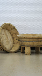 Antique Chinese Wash Basin Round