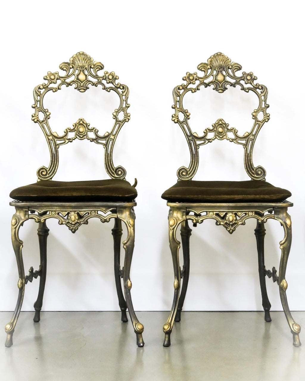 The 'Belle' Cast Iron Boudoir Dining Chair