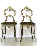 The 'Belle' Cast Iron Boudoir Dining Chair