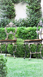 The 'Belle' Cast Iron Boudoir Dining Chair