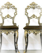 The 'Belle' Cast Iron Boudoir Dining Chair