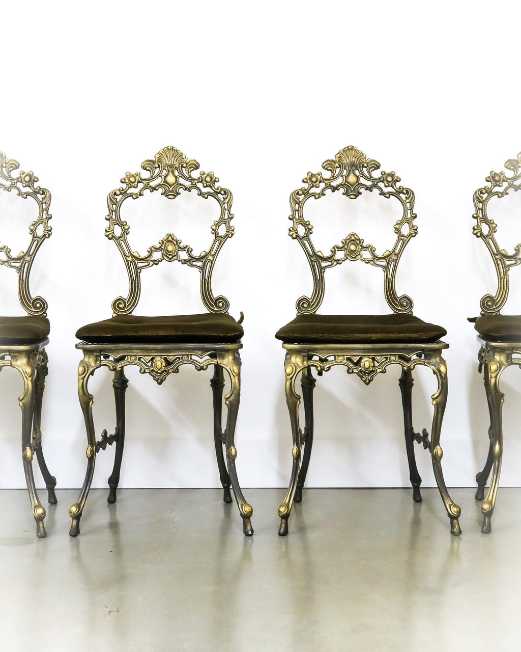The 'Belle' Cast Iron Boudoir Dining Chair
