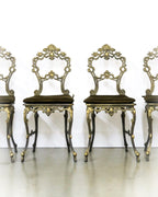 The 'Belle' Cast Iron Boudoir Dining Chair