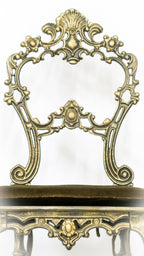 The 'Belle' Cast Iron Boudoir Dining Chair