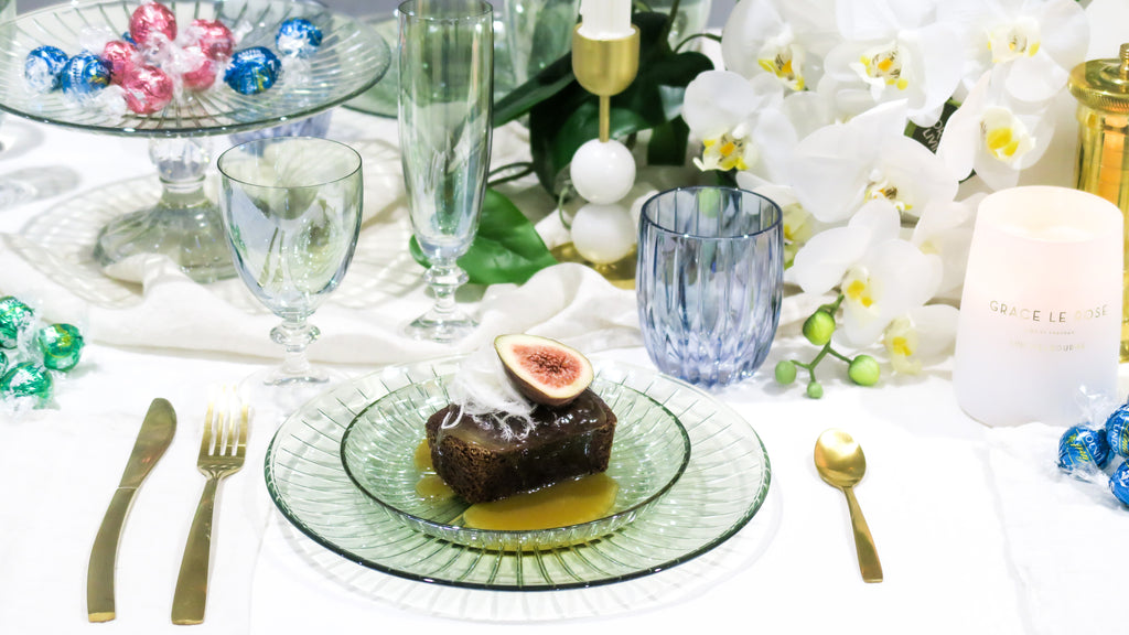 Blue Set Of Two Small Tumbler Glass