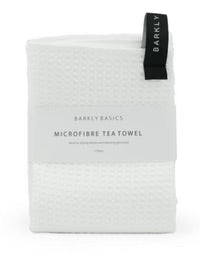 White Microfibre Tea Towel