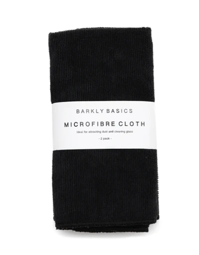 Black Microfibre Cloth