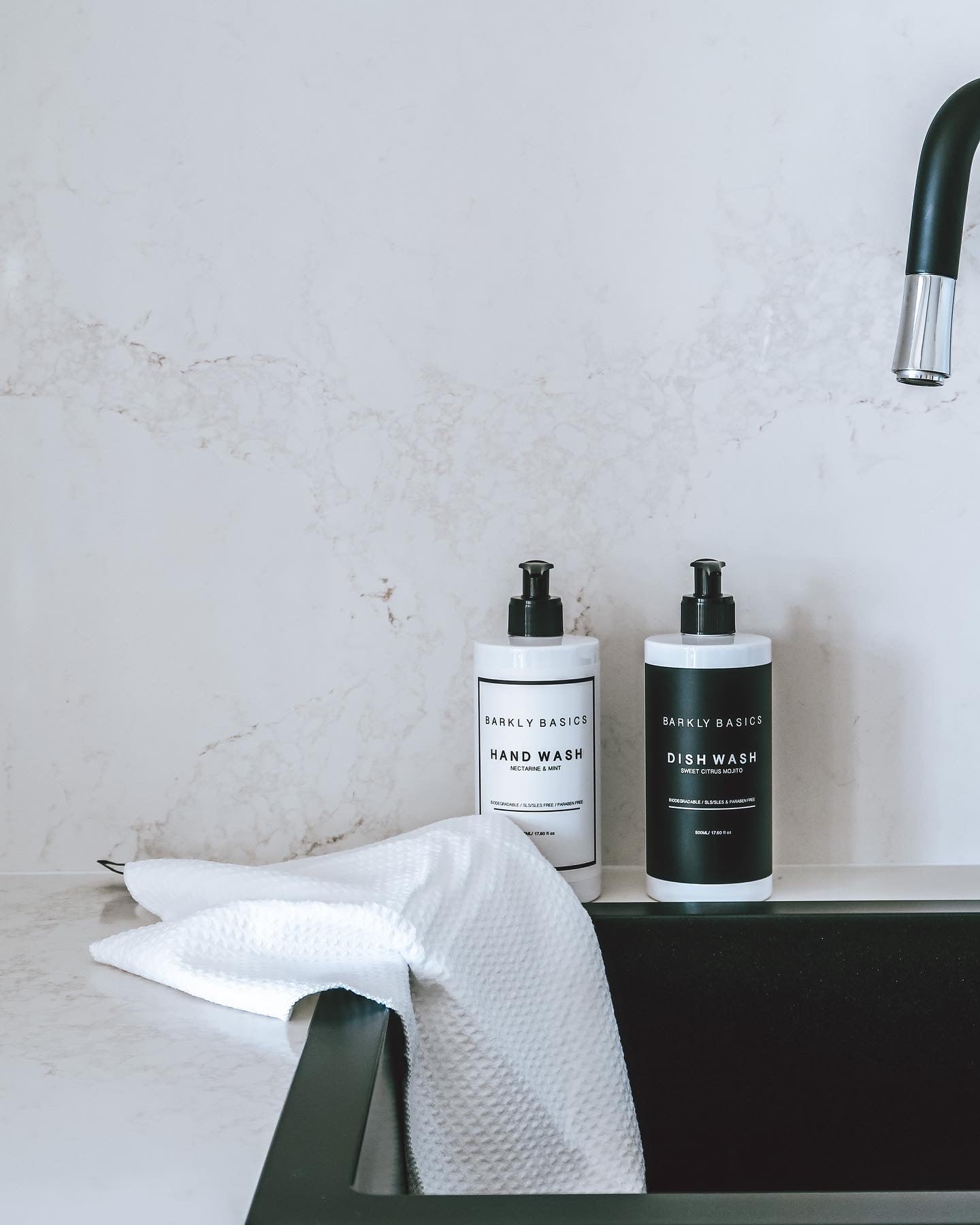 White Microfibre Tea Towel