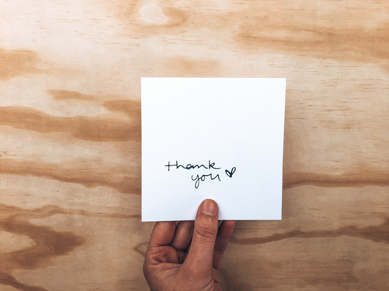 Greeting Card - Thank You | 2