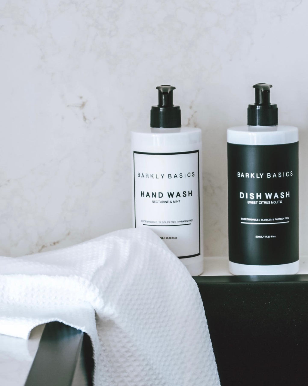 White Microfibre Tea Towel