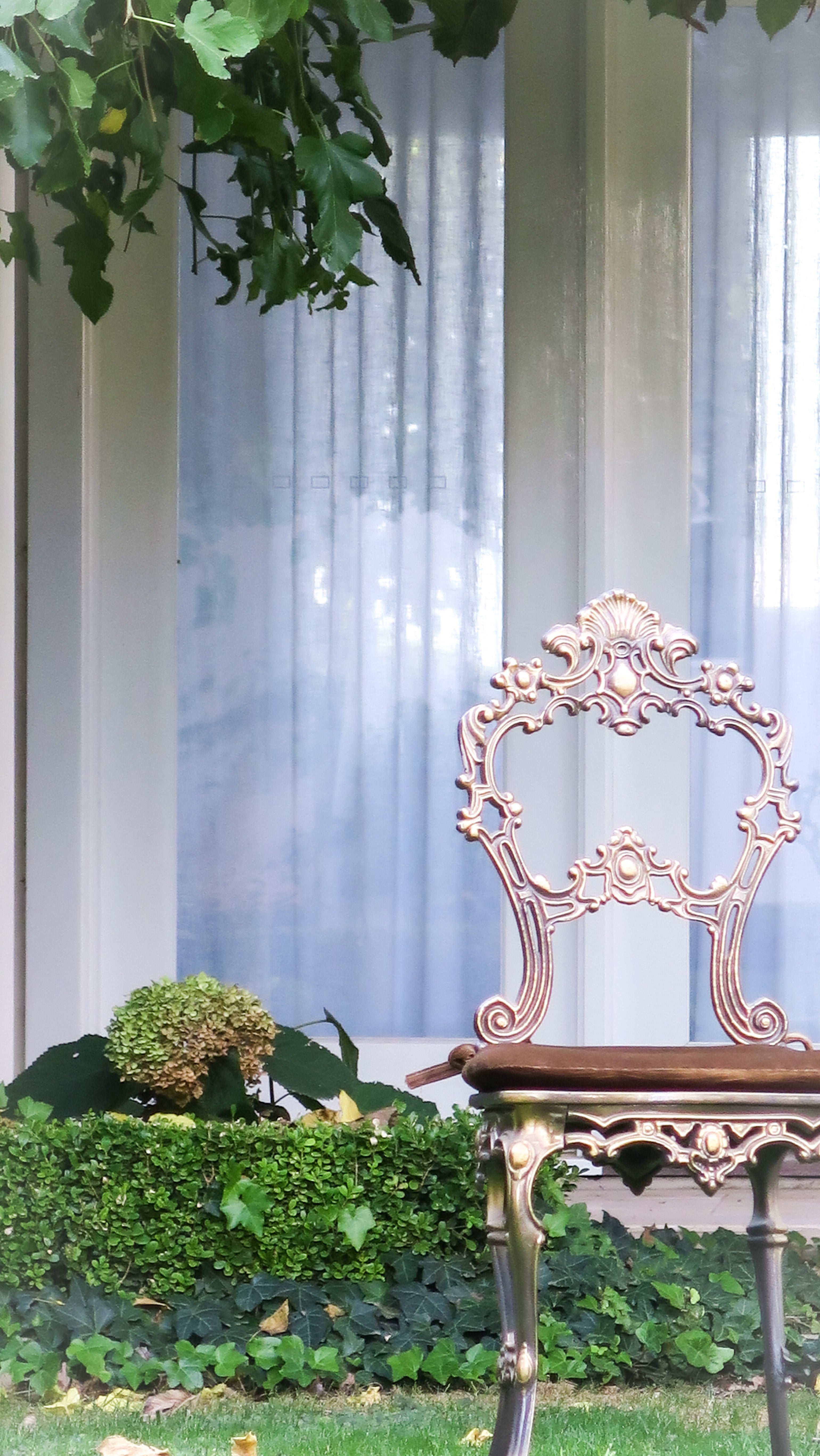 The 'Belle' Cast Iron Boudoir Dining Chair