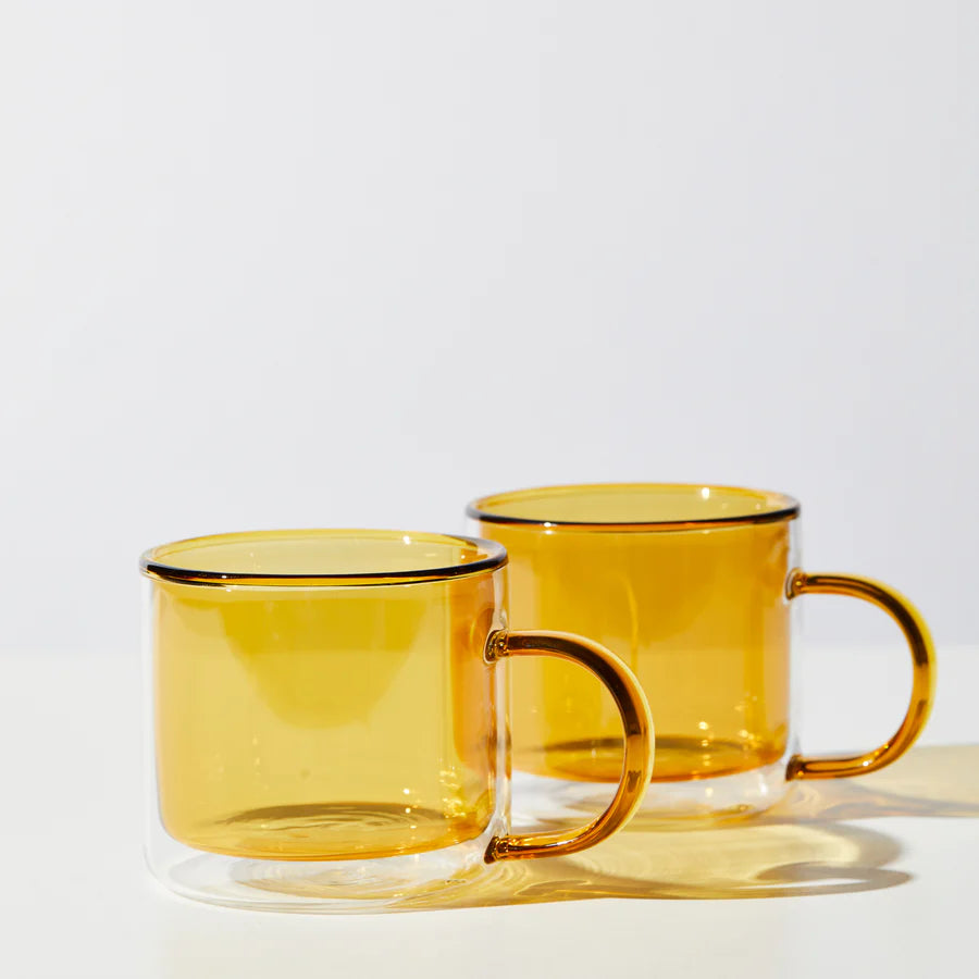 Double Trouble Cup Set In Yellow