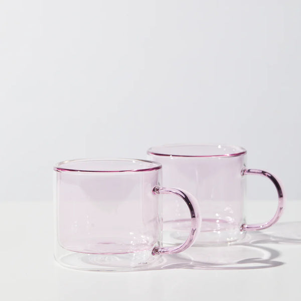 Double Trouble Cup Set In Pink