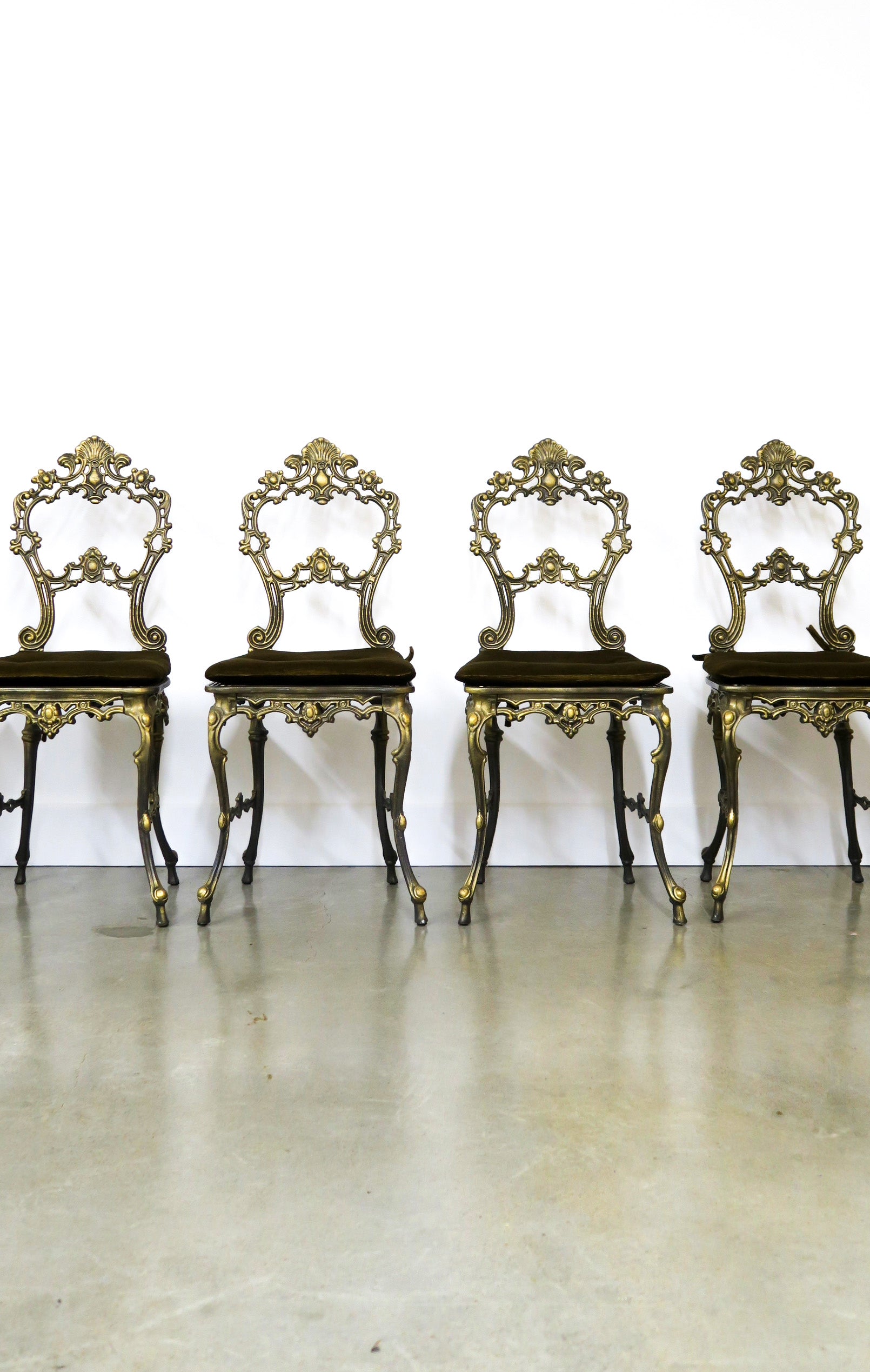 The 'Belle' Cast Iron Boudoir Dining Chair