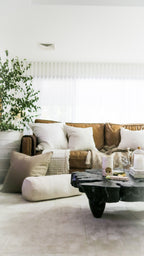 Linen Cushion - Clay Stripe | STANDARD