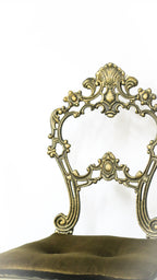 The 'Belle' Cast Iron Boudoir Dining Chair