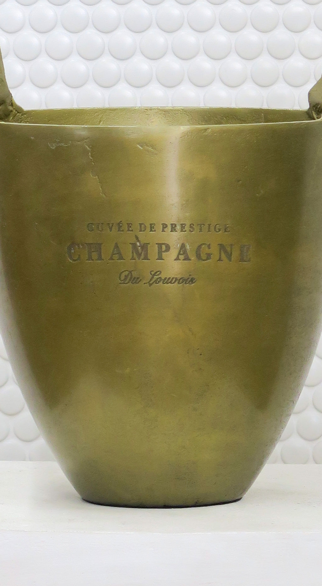 Wine Bucket Burnt Pewter - Small