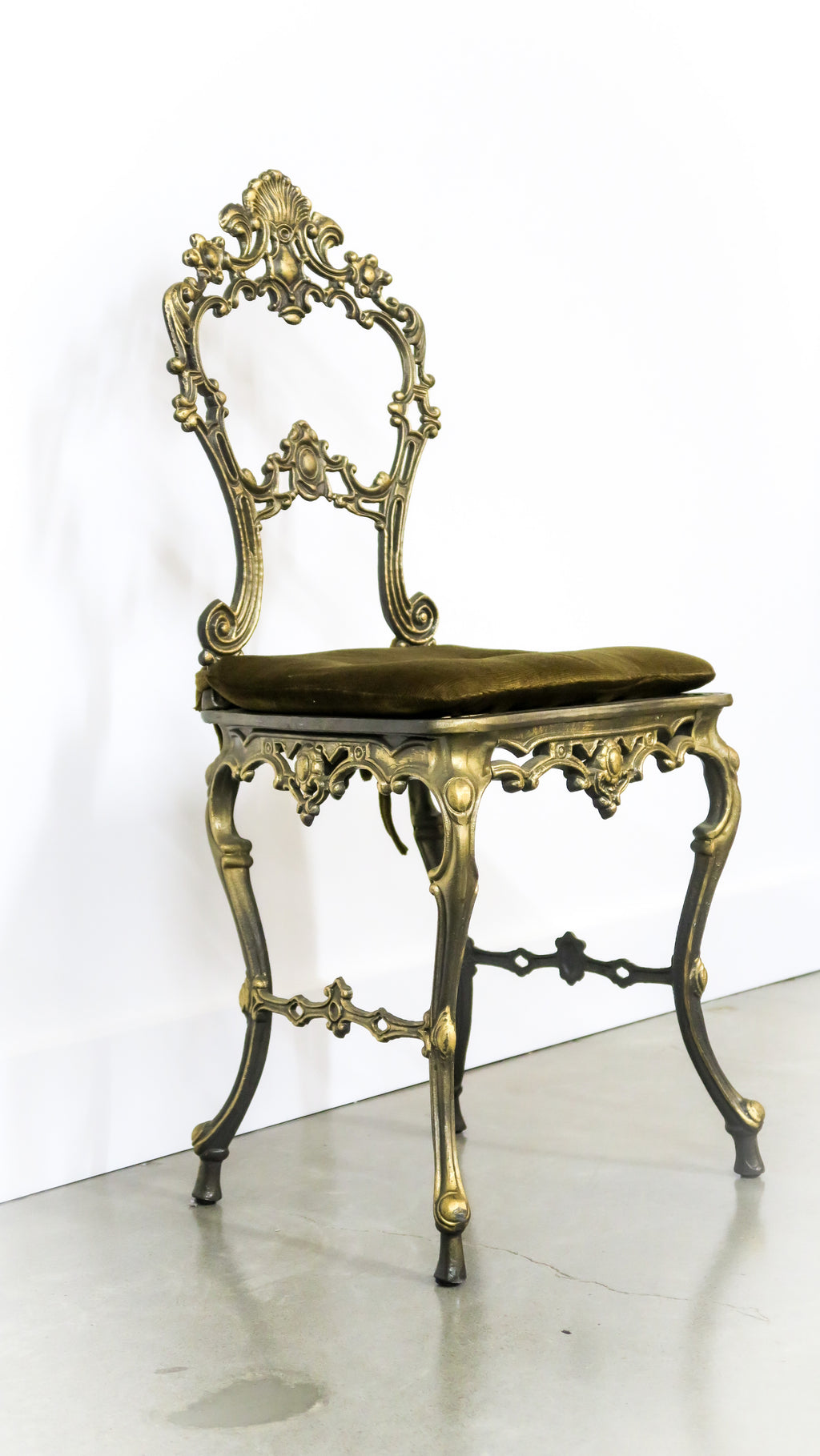 The 'Belle' Cast Iron Boudoir Dining Chair