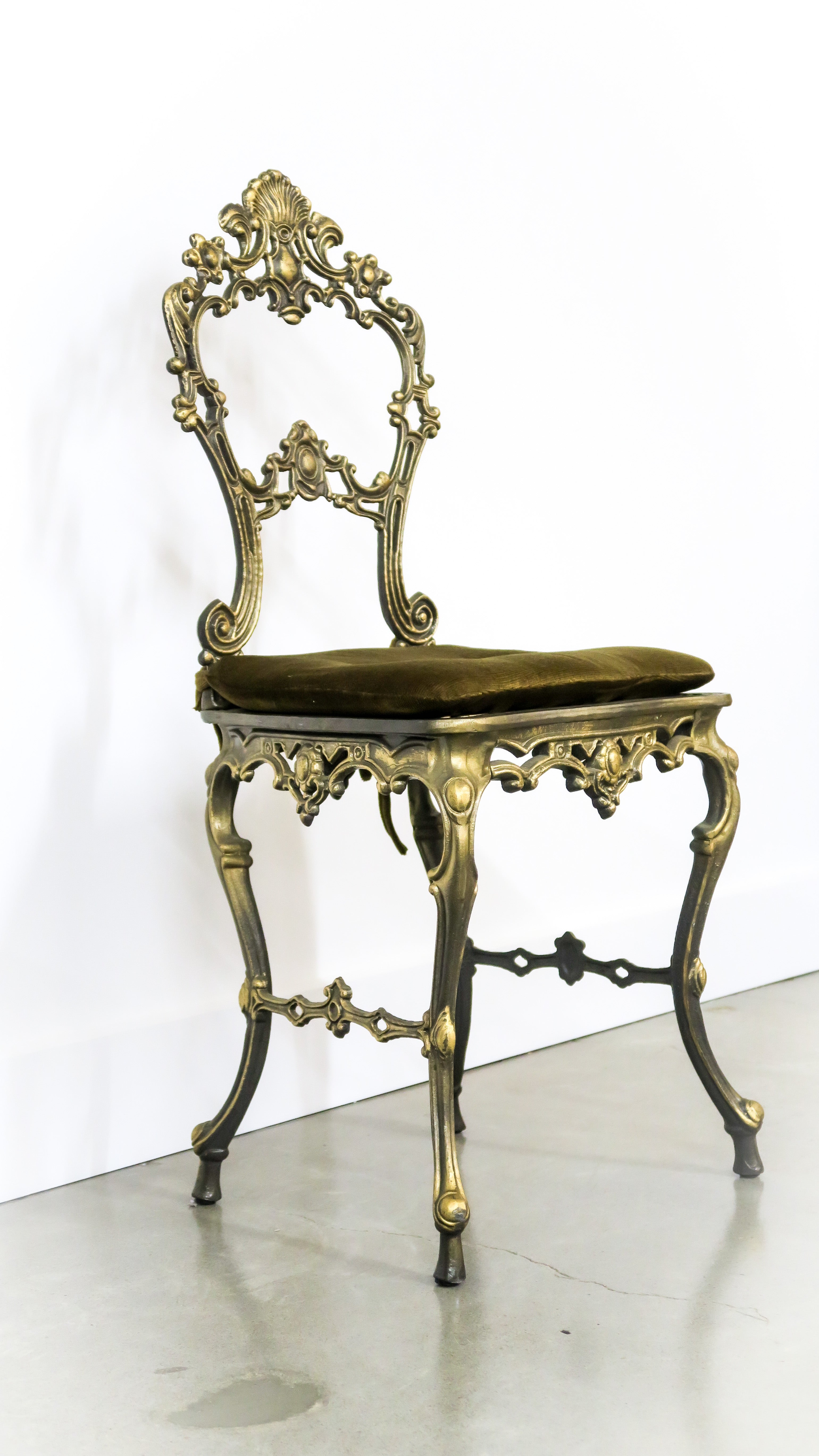 The 'Belle' Cast Iron Boudoir Dining Chair