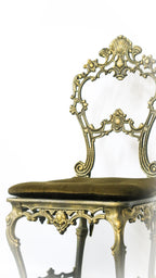 The 'Belle' Cast Iron Boudoir Dining Chair