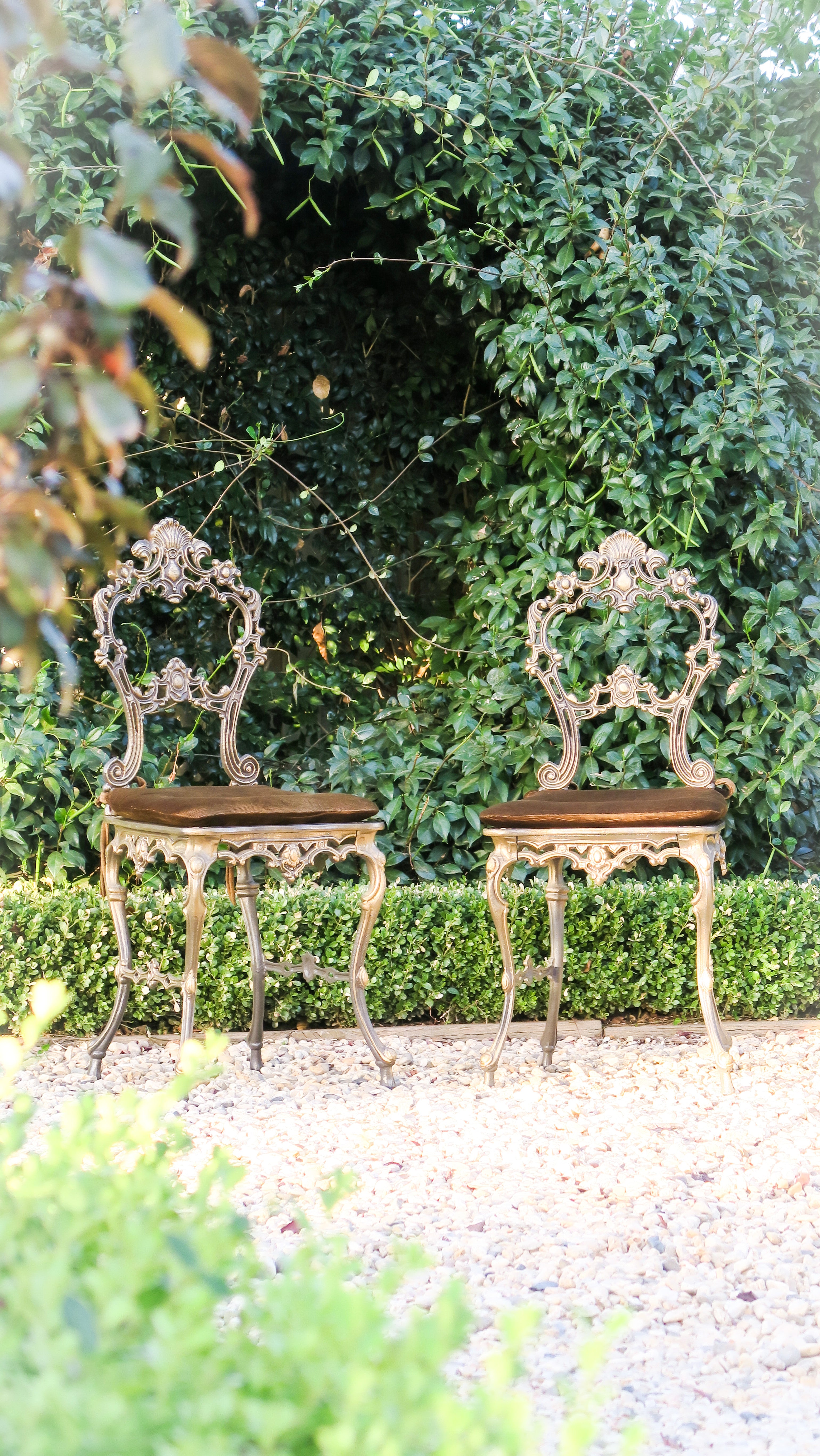 The 'Belle' Cast Iron Boudoir Dining Chair