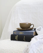 Vera Cup and Saucer Set - Peanut (Brown)