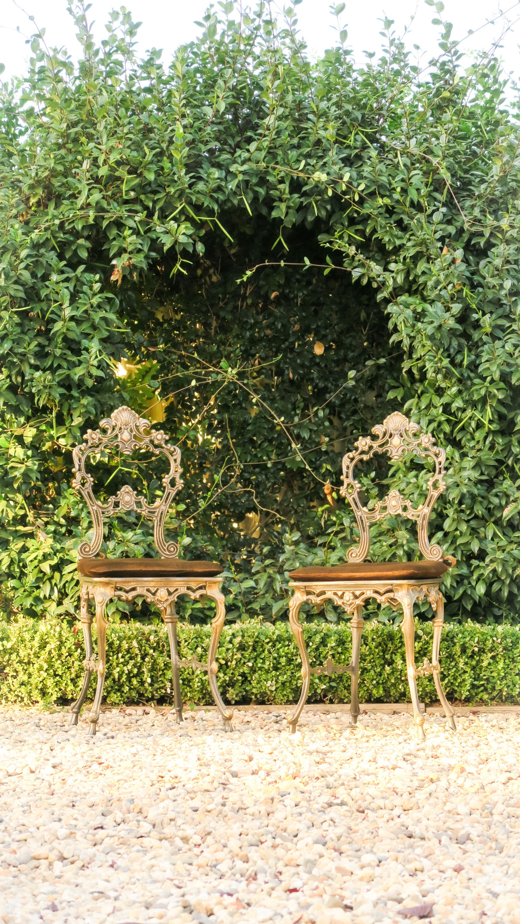 The 'Belle' Cast Iron Boudoir Dining Chair