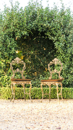 The 'Belle' Cast Iron Boudoir Dining Chair