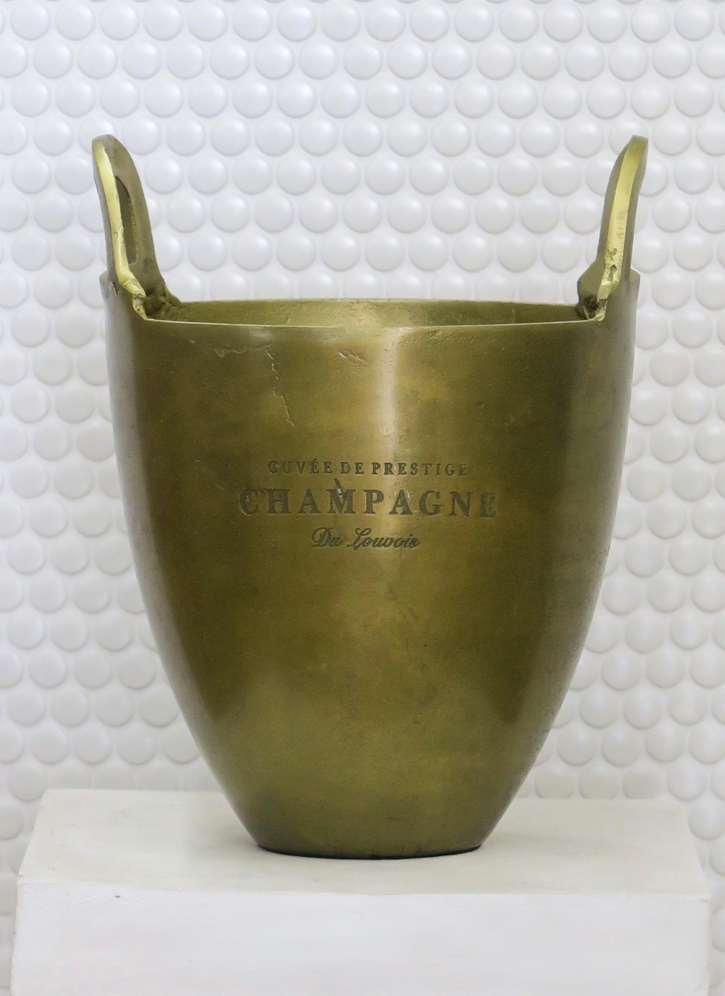 Wine Bucket Burnt Pewter - Small