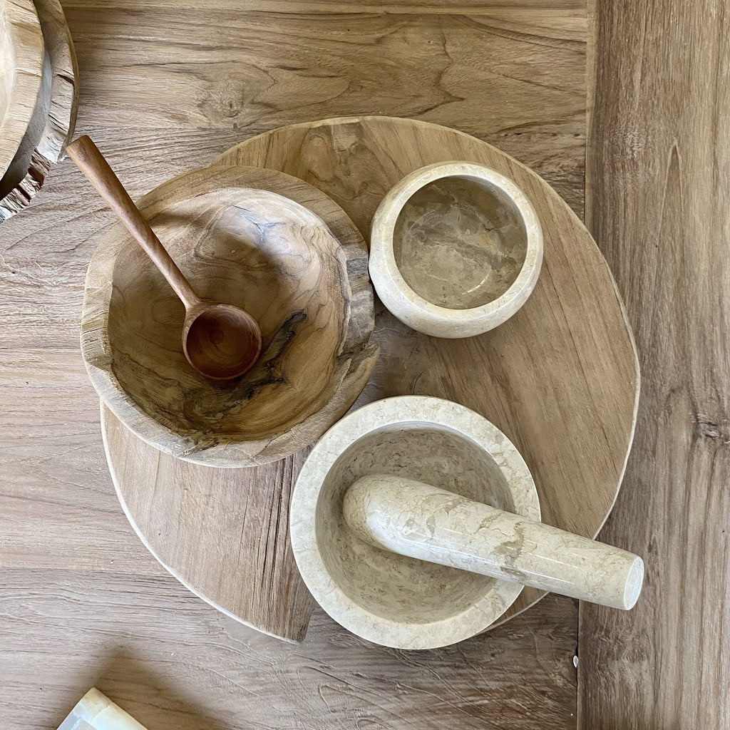 Stone Mortar and Pestle