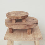 Eka Teak Footed Tray- Large