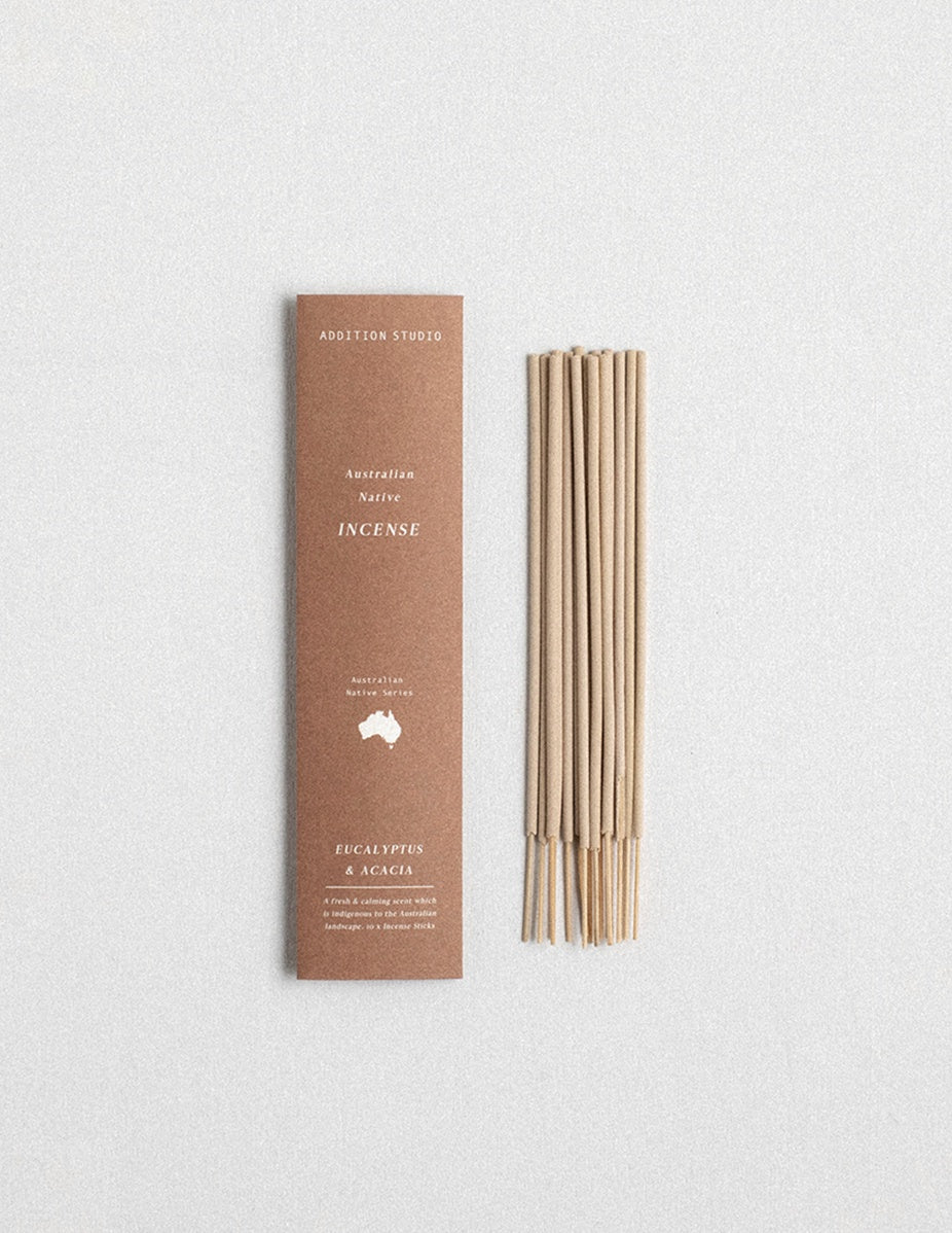 Australian Native Incense Pack - Small - Eucalyptus & Acacia