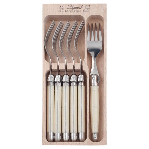 Debutant Forks Set Of 6 | Ivory